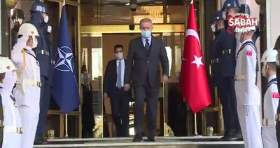 Akar, NATO Genel Sekreteri Jens Stoltenberg ile görüştü | Video
