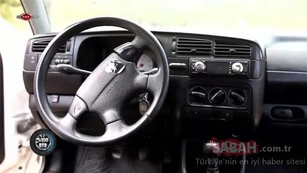 1998 model Volkswagen Golf'ün son hali şaşırttı