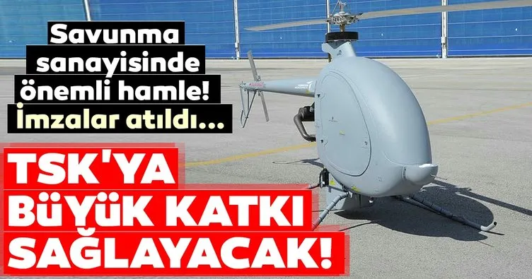 Savunma sanayisinde önemli hamle! Türk Silahlı Kuvvetlerine Kargo İHA için imzalar atıldı