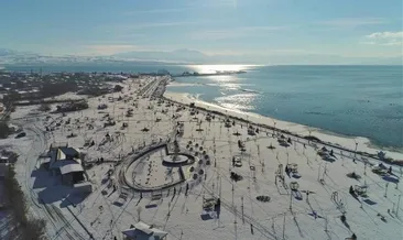 Van merkezde eğitime kar engeli