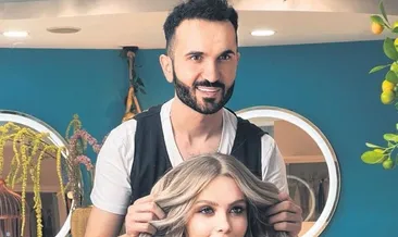 Meleklerin saçı Türk kuaföre emanet