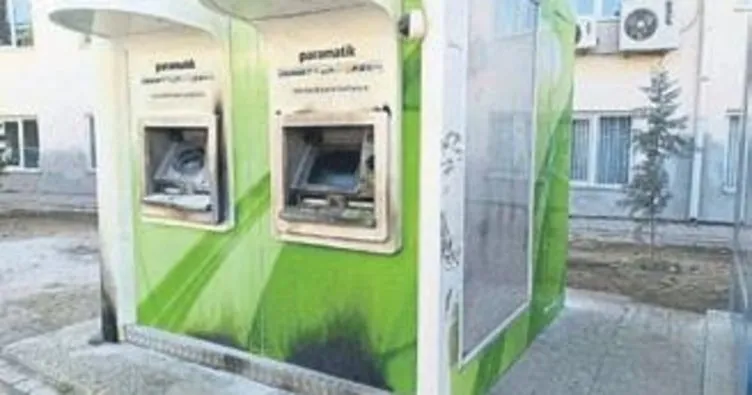 ATM’yi kundakladığı iddia edilen kişi yakalandı