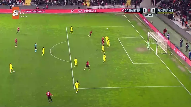 Gaziantep FK'nın golüne ofsayt engeli!
