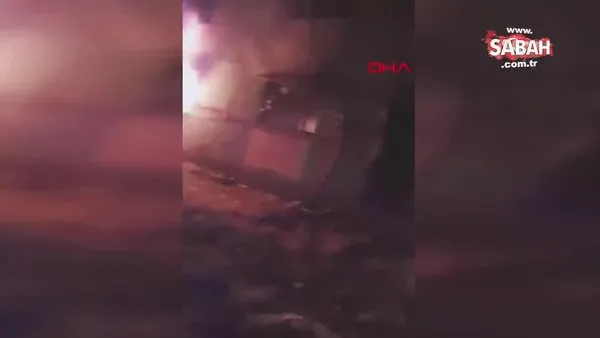 Adana'da yangın çıkan evdeki anne ve 6 çocuğu komşuları kurtardı