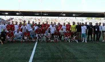 İsviçre - Türkiye efsaneler maçında dostluk kazandı