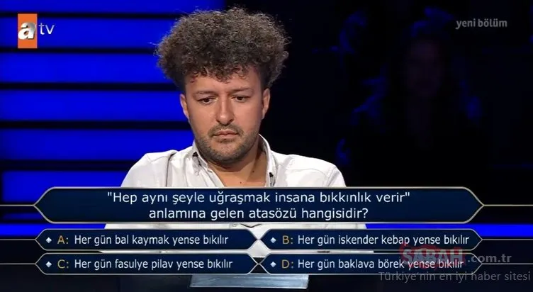Kim Milyoner Olmak İster’e katılan paralimpik sporcu 500 bin TL’lik soruyu açtırdı! İşte o soru!