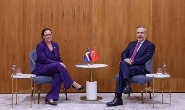 Dışişleri Bakanı Fidan İsveçli mevkidaşı ile görüştü