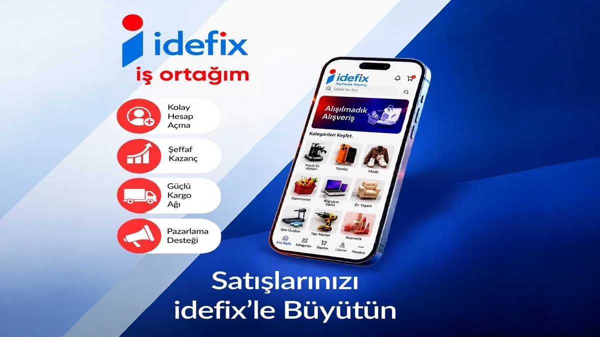 idefix İş Ortağım, satıcılara e-ticarette büyüme fırsatları sunuyor