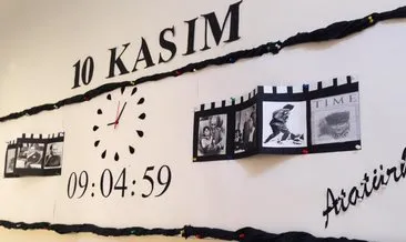 10 Kasım Atatürk’ü Anma Günü panoları – En güzel 10 Kasım’a özel pano çalışması örnekleri