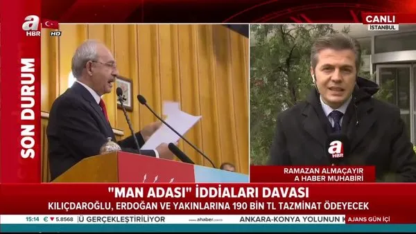 Kılıçdaroğlu, Başkan Erdoğan ve yakınlarına 190 bin lira tazminat ödemeye mahkum edildi