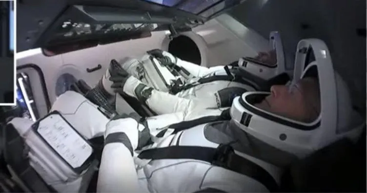 SpaceX uzaya astronot gönderdi