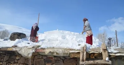 Baharı beklerken, evleri kara gömüldü #mus Baharı beklerken, evleri kara gömüldü #mus