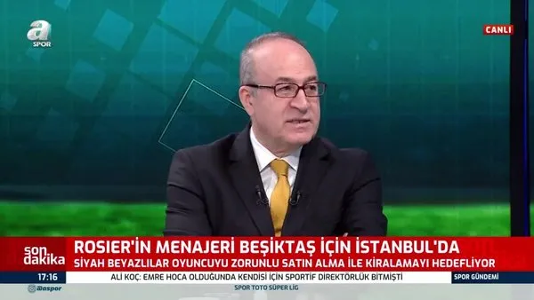 Kenan Karaman'ın menajeri Beşiktaş Fenerbahçe ve Galatasaray için İstanbul'da