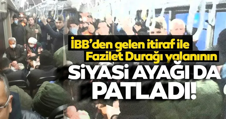 Fazilet durağı yalanının siyasi ayağı!