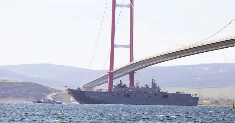 TCG Anadolu şimdi İzmir’e demir atacak