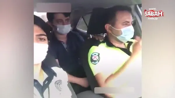 Sirenler sınav için çaldı! Polis öğrenciyi sınava böyle yetiştirdi | Video
