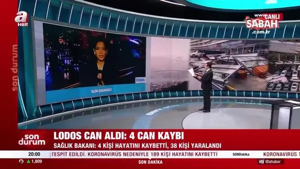 İstanbul'u lodos vurdu | Video