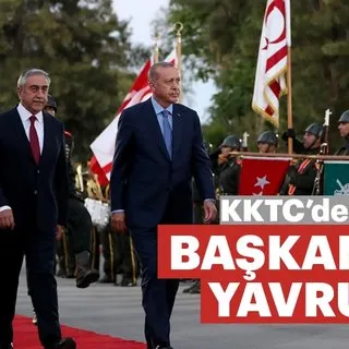 Son dakika: Başkan Erdoğan KKTC'de