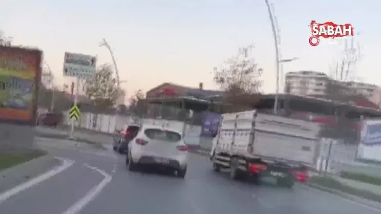Beylikdüzü’nde trafikte makas atan şahsa para cezası | Video