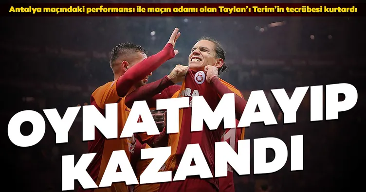 Oynatmayıp kazandı