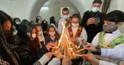 Süryaniler, doğuş bayramını ayinle kutladı #mardin