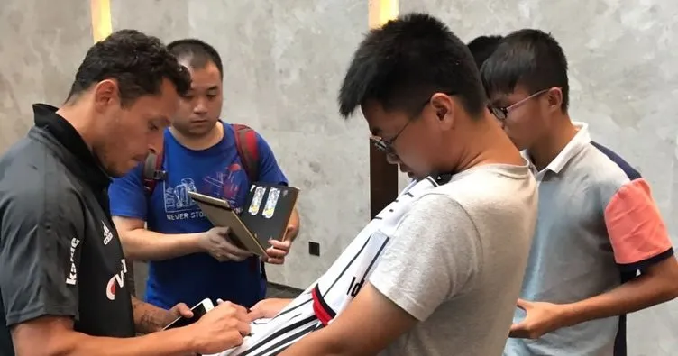 Çinliler, Beşiktaş’ın yıldızlarıyla buluştu