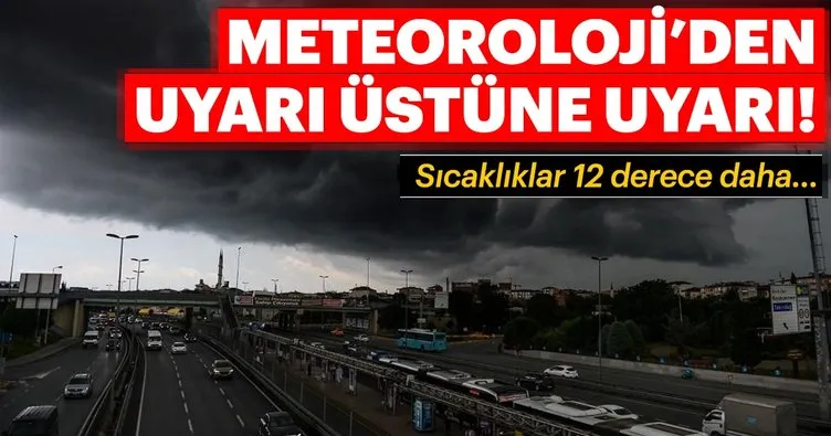 Meteoroloji’den son dakika hava durumu uyarısı! İstanbul hava durumu nasıl olacak?