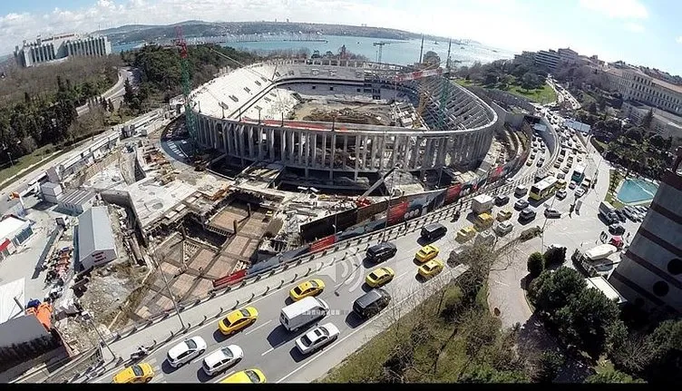 Vodafone Arena’nın yüzde 90’ı tamamlandı