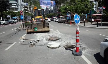 CHP’li belediye yolu yaptı rögar kapağını unuttu... Kamera şakası gibi