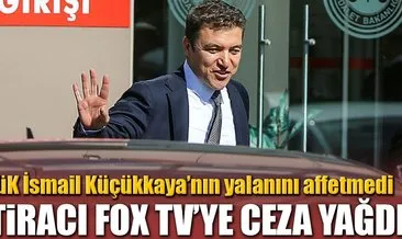 İftiracı FOX TV’ye ceza yağdı