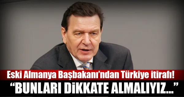 Schröder, AB'nin Türkiye ve Rusya ile ilişkilerini iyileştirilmesini istedi