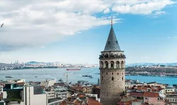 Galata Kulesi yeni haliyle göz kamaştırıyor