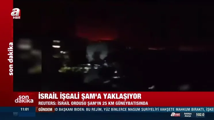 İsrail işgali Şam’a yaklaşıyor | Video