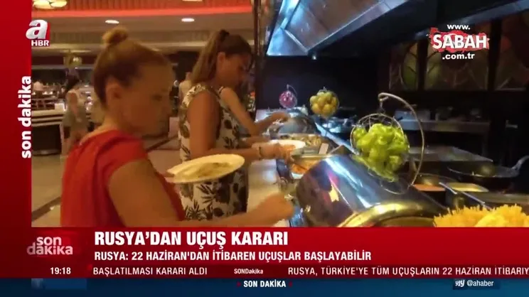 Son dakika: Rusya'dan Türkiye'ye uçuş kararı | Video