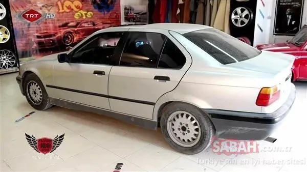 BMW'nin son hali şoke etti! Eski BMW otomobilin harika değişimi