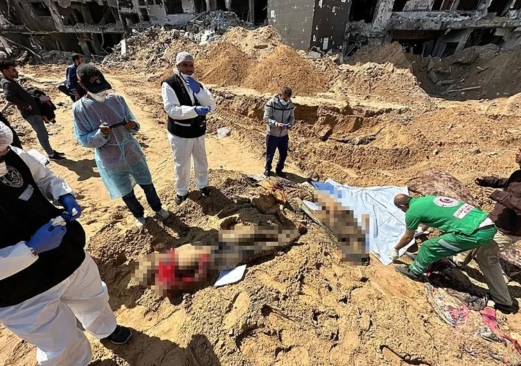 Gazze’de toplu mezar dehşeti! Katliamda gerçekler ortaya çıktı: Sivilleri canlı canlı gömmüşler!