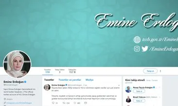 Cumhurbaşkanı Erdoğan’ın eşi Emine Erdoğan’dan NBŞ tweeti