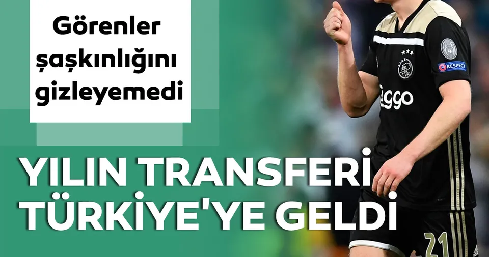 Yilin Transferi Frenkie De Jong Turkiye Ye Geldi Sayfa 2 Spor Haberleri