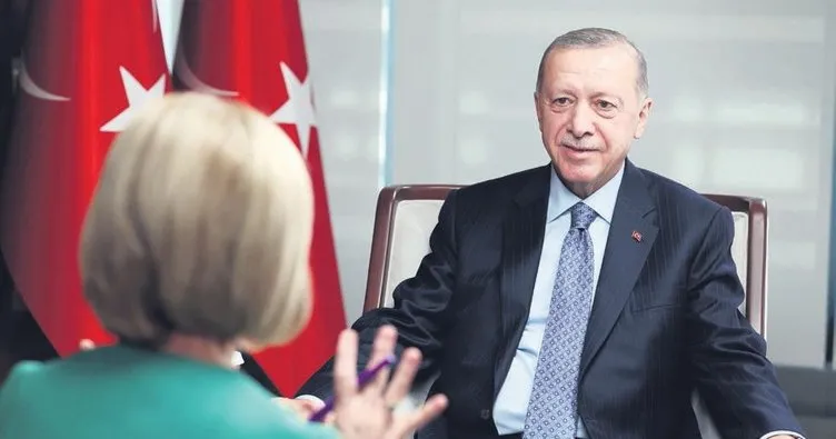 Başkan Erdoğan ABD televizyonuna konuştu: Batı’da raflar boş Türkiye’de dolu