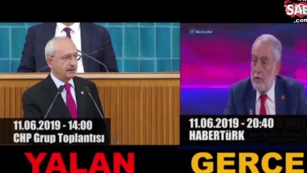Kemal Kılıçdaroğlu’nun iftirası ortaya çıktı!