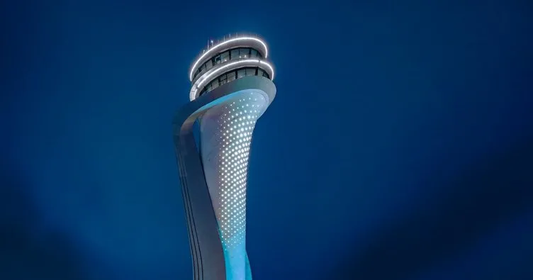 İstanbul Havalimanı otizm farkındalığı için maviye büründü