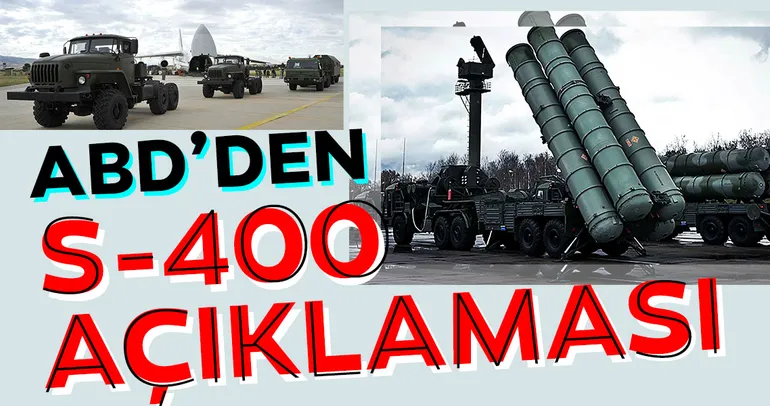 SON DAKİKA: ABD Satterfield’den açıklama geldi! S-400 sorununun çözülebilmesini umuyoruz...