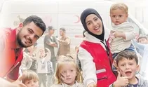 Gazzeli çocuklara Kızılay’dan bayramlık
