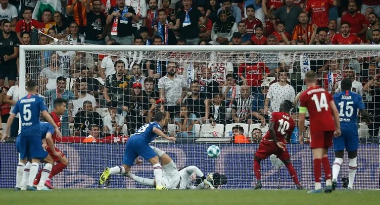 İşte Liverpool ve Chelsea arasında oynanan Süper Kupa finalinden kareler