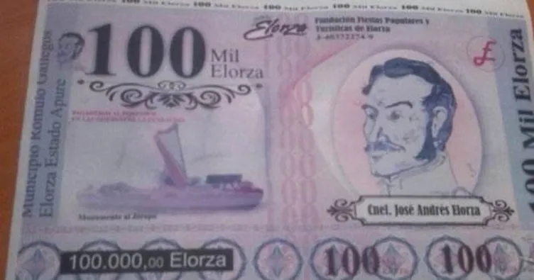 Venezuela’da bir kasaba kendi parasını bastı