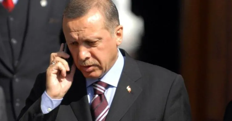 Cumhurbaşkanı Erdoğan’dan taziye telefonu!