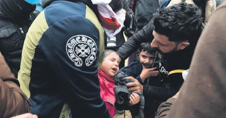 Selanik’te göçmenlere meydan dayağı