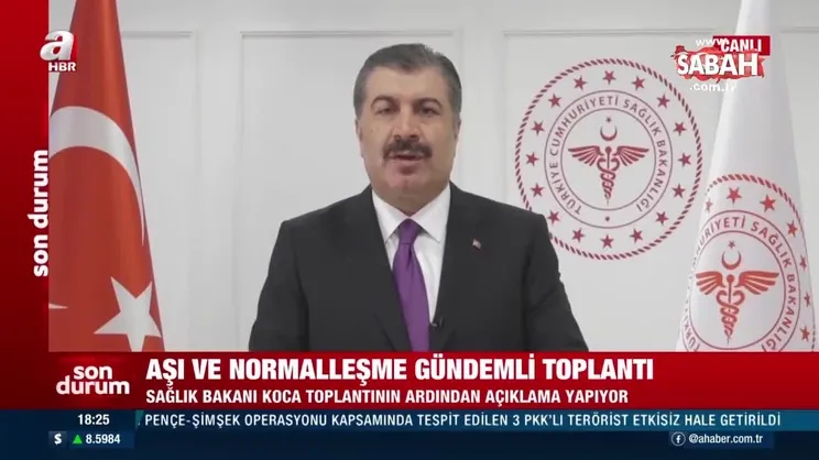 Son dakika haberi: Bilim Kurulu toplantısı sona erdi! Sağlık Bakanı Fahrettin Koca açıklama yaptı | Video