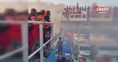 Tayland’da feribot yandı: 108 kişi son anda kurtarıldı | Video