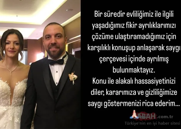 Eski futbolcu Sercan Yıldırım ve eşi Nihan Yönel’den üzen haber! Sercan Yıldırım ve eşi Nihan Yönel ayrıldı!